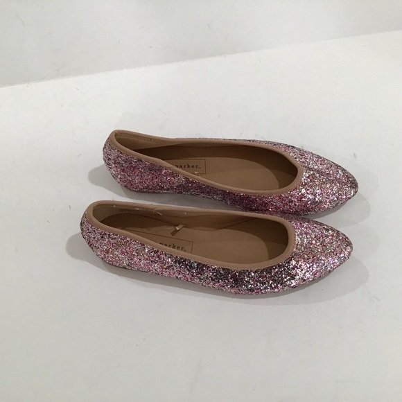 Payton and Parker flats size 9 NWOT sparkle shimmer pink - Picture 3 of 4